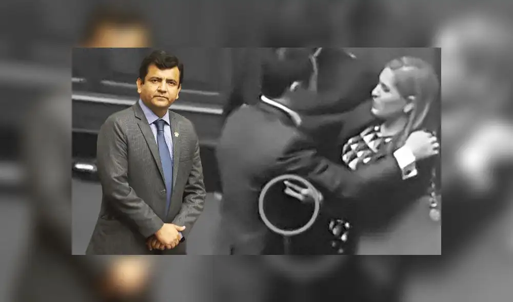 López expuso en video cómo se saludan otros congresistas para defenderse López expuso en video cómo se saludan otros congresistas para defenderse