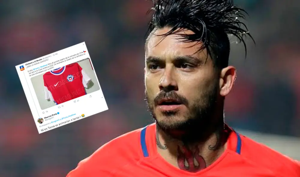 Mauricio Pinilla mencionó a Tacna al criticar a supuesta camiseta de la selección chilena. Mauricio Pinilla mencionó a Tacna al criticar a supuesta camiseta de la selección chilena.