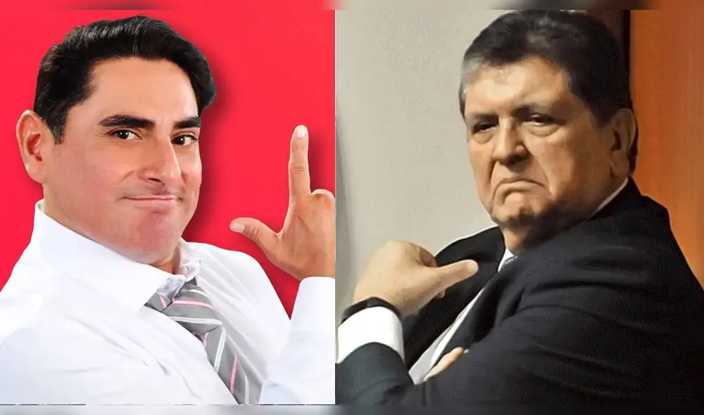 Carlos Álvarez imita al expresidente Alan García tras pedido de asilo [VIDEO]