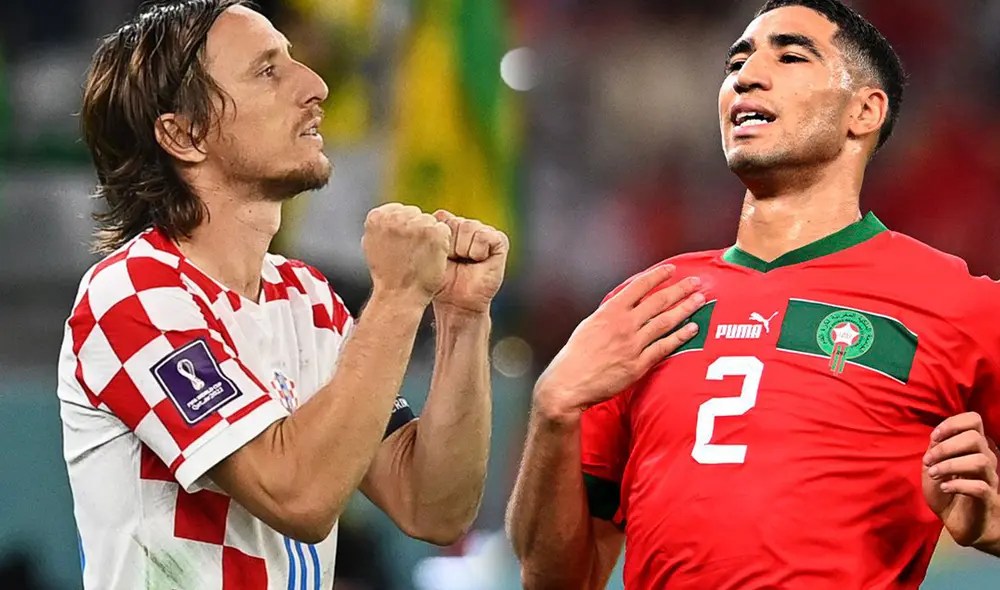 Croacia y Marruecos definirán al tercer puesto de la Copa del Mundo. Foto: composición LR/AFP