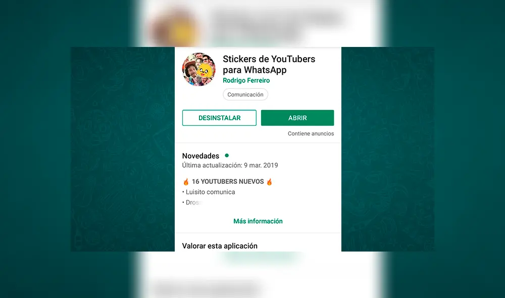 WhatsApp: así es como podrás conseguir los geniales y nuevos stickers de 'Jordi ENP'  [FOTOS] 