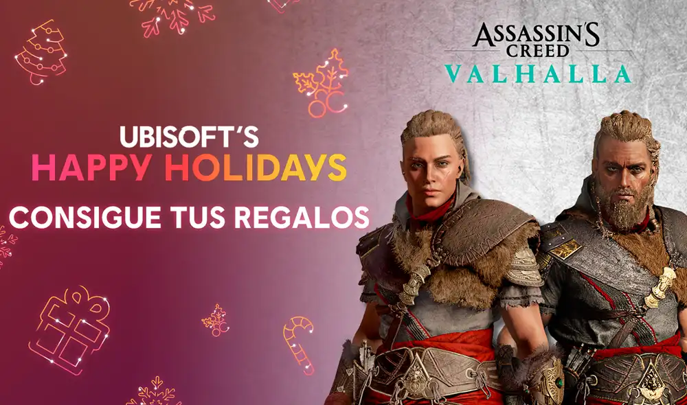 Consigue un nuevo atuendo para Eivor de Assassin's Creed Valhalla y reclama tres juegos gratis hasta el 20 de diciembre. Foto: Ubisoft