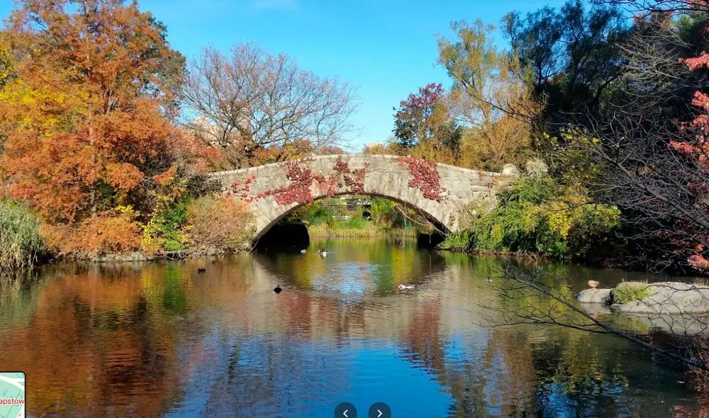 Desliza las imágenes para ver cómo luce el parque que aparece en Mi pobre angelito 2. Foto: captura de Google Maps Desliza las imágenes para ver cómo luce el parque que aparece en Mi pobre angelito 2. Foto: captura de Google Maps