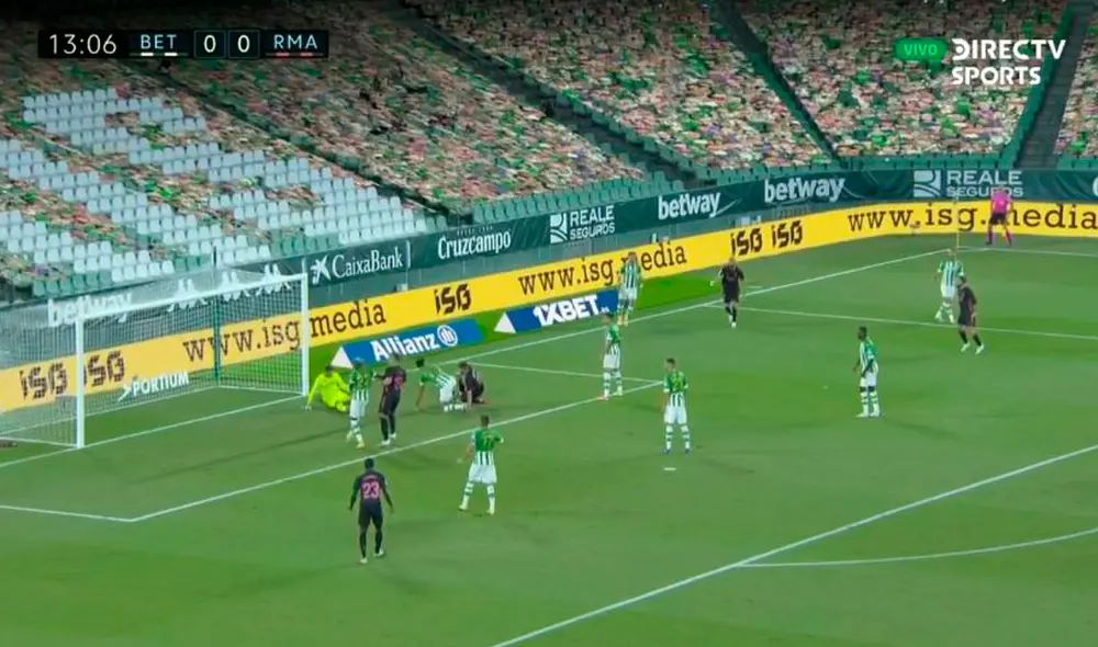 Federico Valverde puso el primero del Real Madrid. Foto: Captura de DirecTV Sports Federico Valverde puso el primero del Real Madrid. Foto: Captura de DirecTV Sports