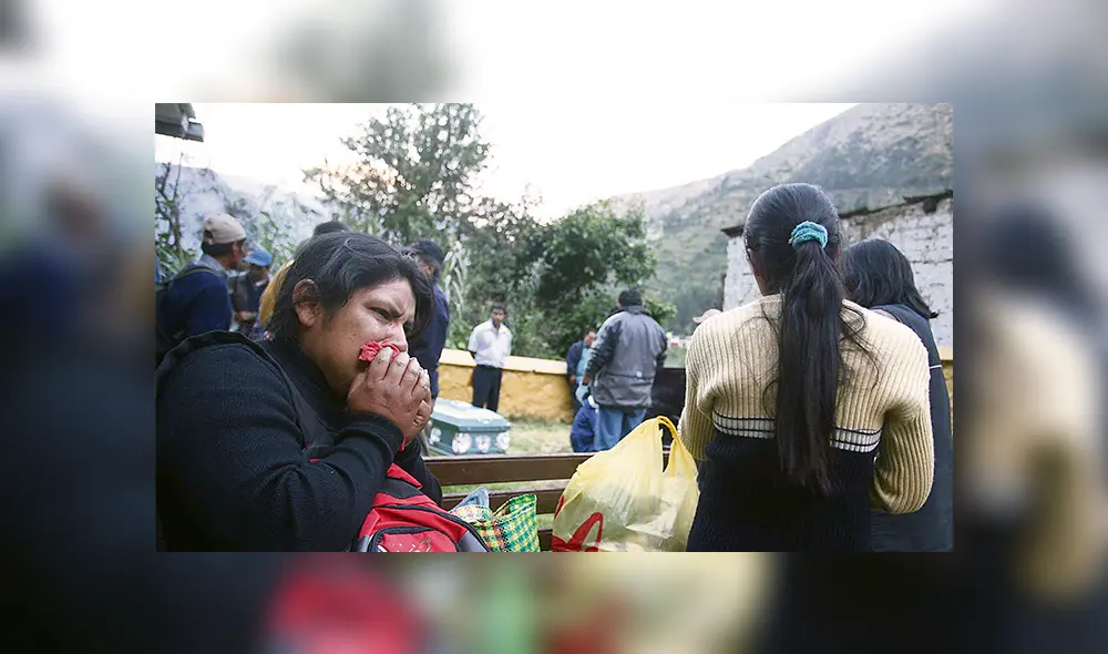 La tragedia ha conmocionado a los pobladores de Quinocay, poblado del Yauyos. La tragedia ha conmocionado a los pobladores de Quinocay, poblado del Yauyos.