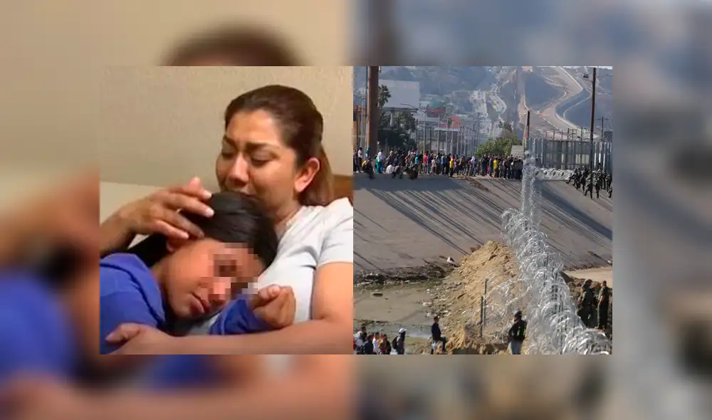 Niña frontera EEUU Niña frontera EEUU