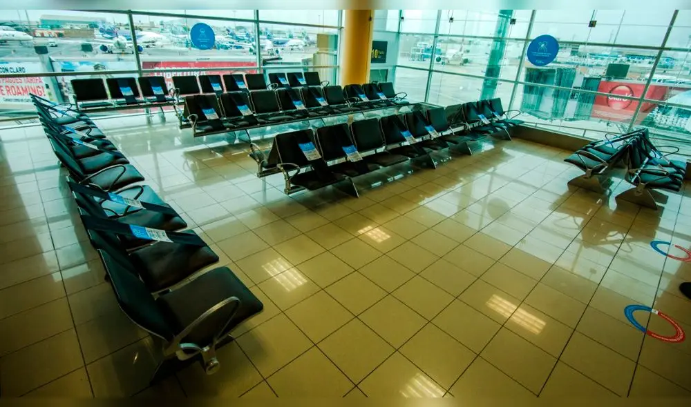 Aeropuerto Jorge Chávez presentó nuevos protocolos de seguridad. (Fotos: John Reyes / La República)