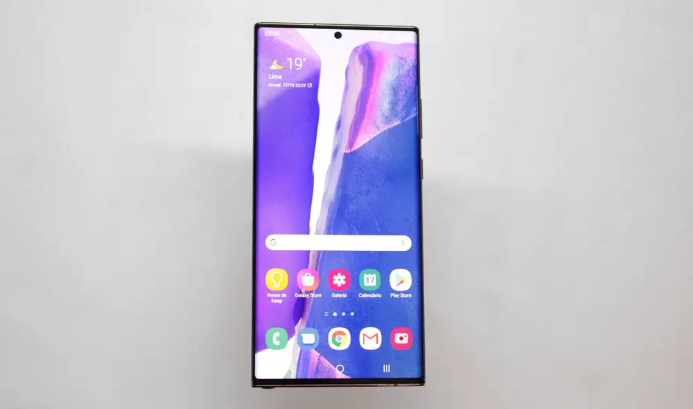 Pantalla Dynamic AMOLED de 6,9 pulgadas. Foto: Carol Larrain