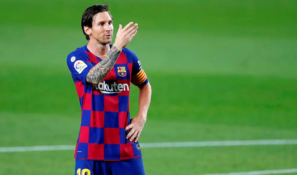 El festejo de Messi causó la intriga de muchos de sus seguidores. Foto: EFE. El festejo de Messi causó la intriga de muchos de sus seguidores. Foto: EFE.