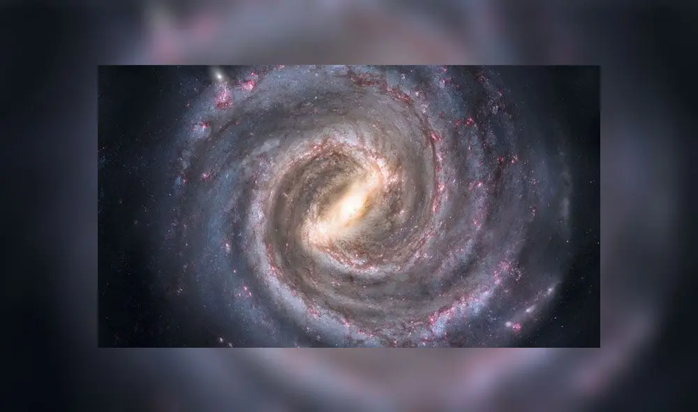 Vía Láctea. Imagen: NASA.