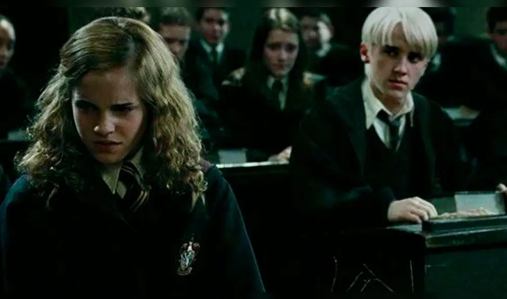 El actor compartió un video donde juega con Emma Watson durante rodaje del primer filme de la saga.