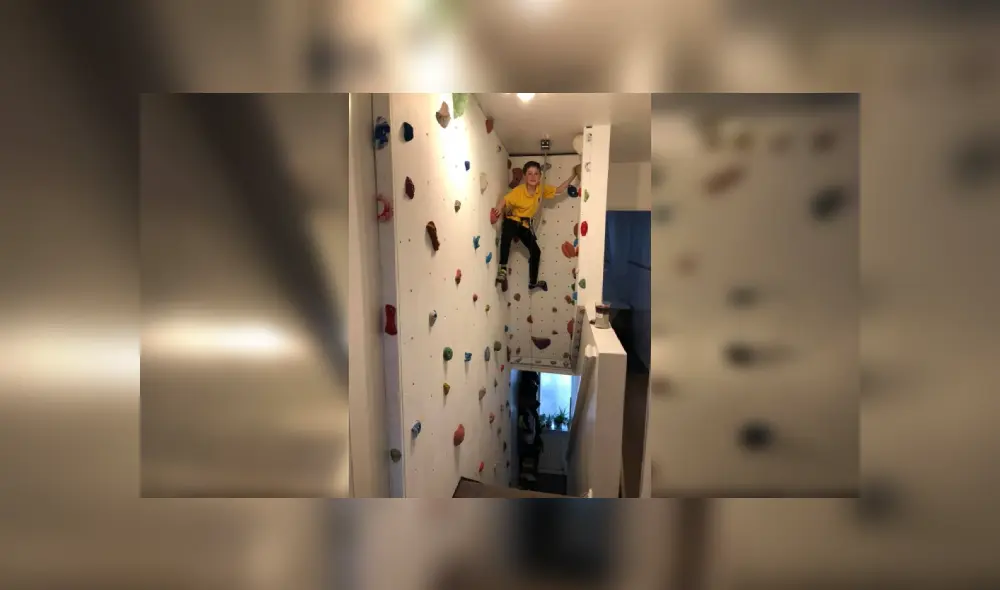 Desliza las imágenes para ver las fotos de la increíble idea de un padre para entretener a sus hijos durante la cuarentena. (Foto: Facebook)