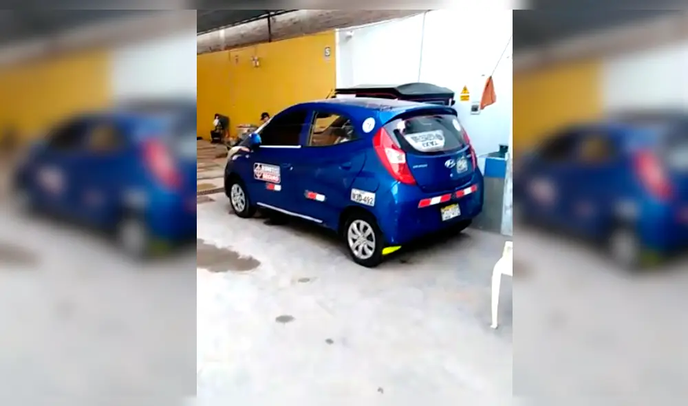 Auto donde se cometió el robo fue ubicado por la Policía. Auto donde se cometió el robo fue ubicado por la Policía.