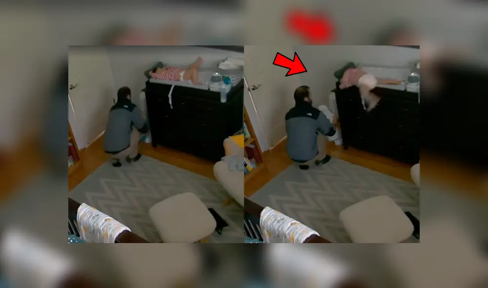 Facebook viral: Cámaras ocultas en cuarto de bebé revelaron el imprudente acto de joven padre [VIDEO]