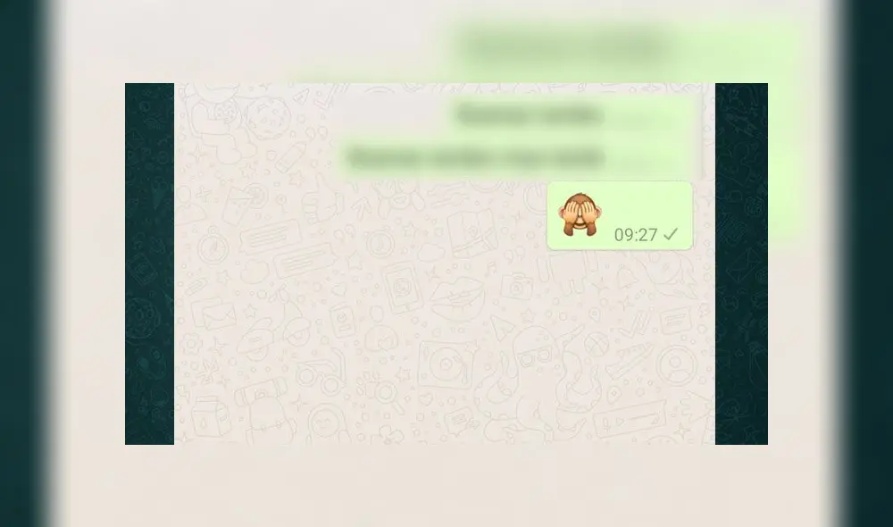 El emoji del monito tapándose la cara es muy popular entre los usuarios.