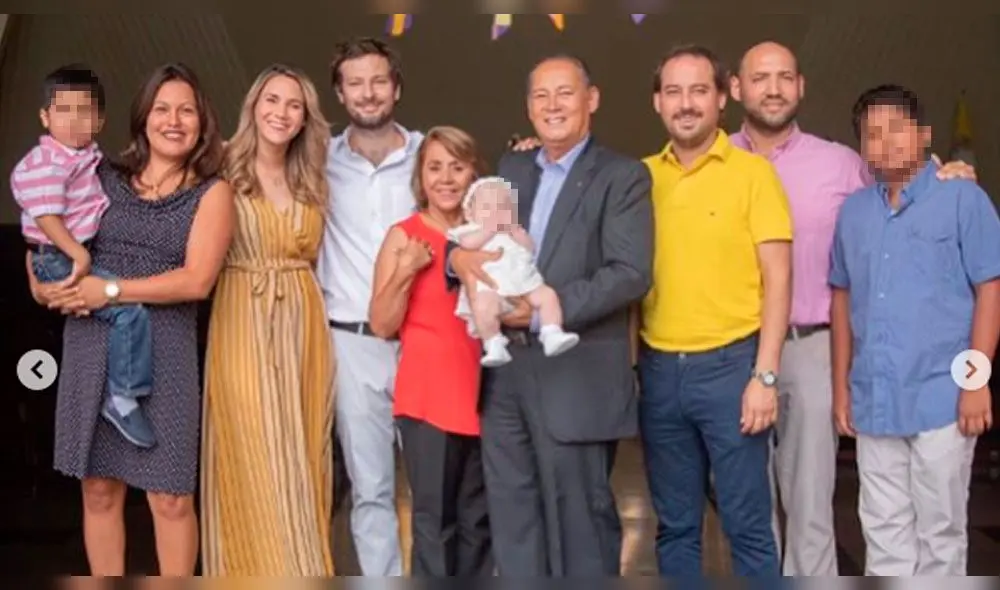 María Grazia Gamarra compartió video de lo que fue el bautizo de su hija Eva