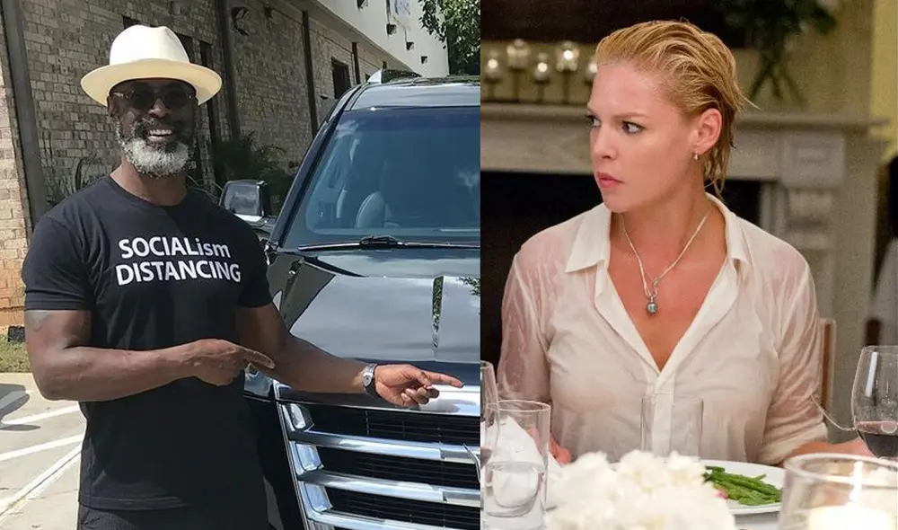 Isaiah Washington ha vuelto a arremeter contra su excompañera Katherine Heigl. Foto: Composición / Instagram Isaiah Washington ha vuelto a arremeter contra su excompañera Katherine Heigl. Foto: Composición / Instagram