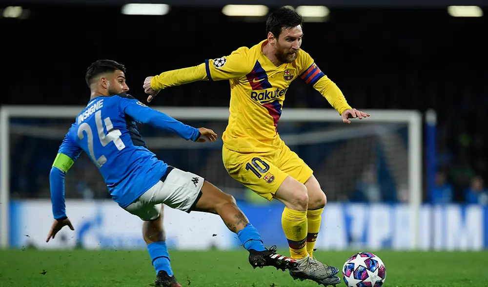 Sigue aquí EN VIVO ONLINE el partido Barcelona vs. Napoli por la vuelta de los octavos de final de la Champions League. | Foto: AFP Sigue aquí EN VIVO ONLINE el partido Barcelona vs. Napoli por la vuelta de los octavos de final de la Champions League. | Foto: AFP