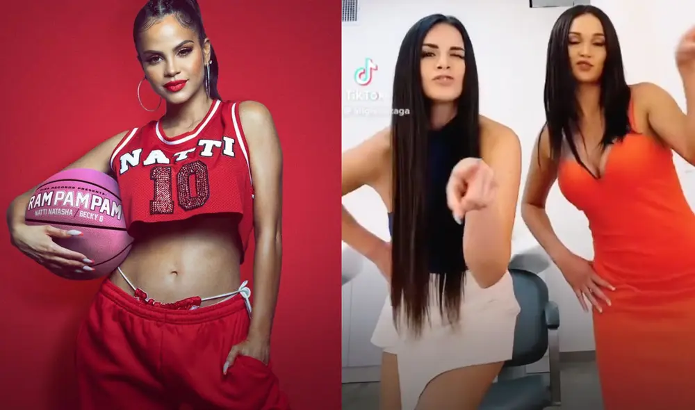 La cantante dominicana compartió en sus redes sociales un video donde se lucen las modelos e influencers peruanas. Foto: Instagram / Natti Natasha