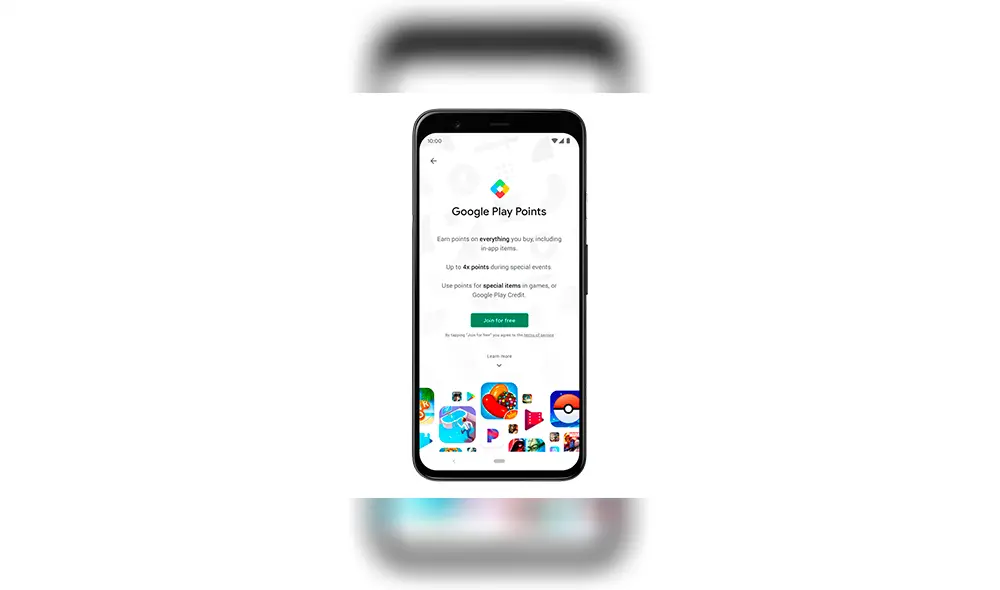 El nuevo programa de recompensas Google Play Points.