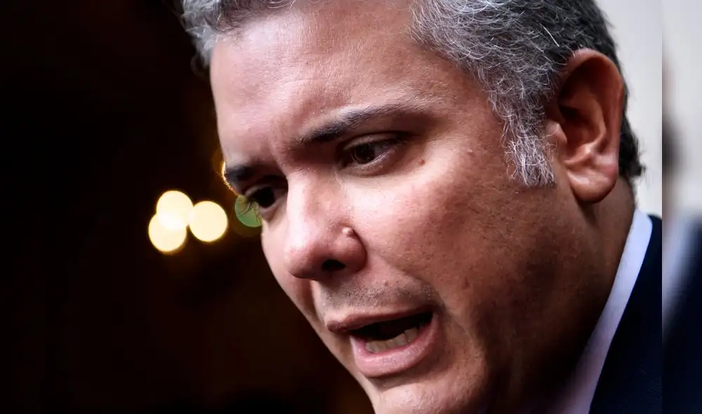 Iván Duque, presidente de Colombia. Foto: AFP. Iván Duque, presidente de Colombia. Foto: AFP.