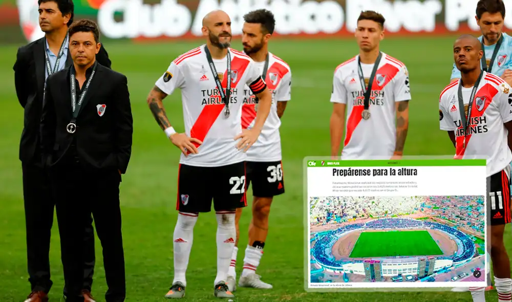 River Plate es advertido por partido ante Binacional. River Plate es advertido por partido ante Binacional.