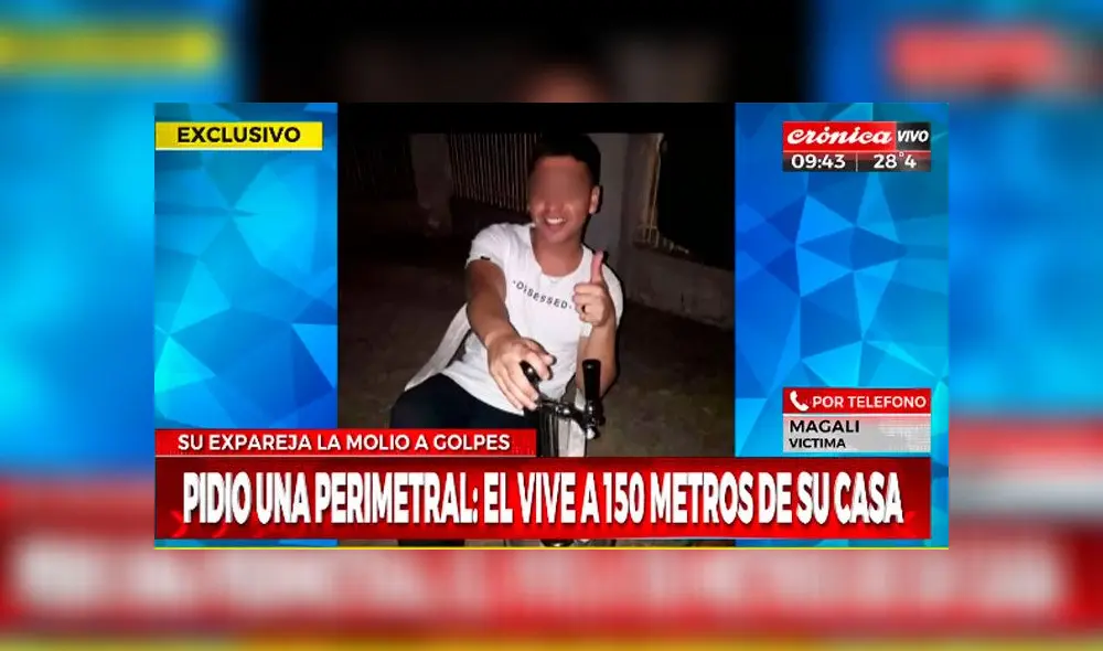 “Agradéceme que no te pegué un tiro”, la cobarde frase de un sujeto tras agredir a su expareja [VIDEO]