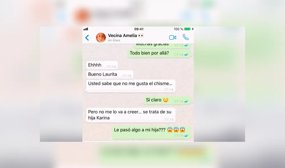 WhatsApp: Vecina 'chismosa' se entera que chica tiene un 'sugar daddy' y le cuenta a su mamá [VIDEO] 