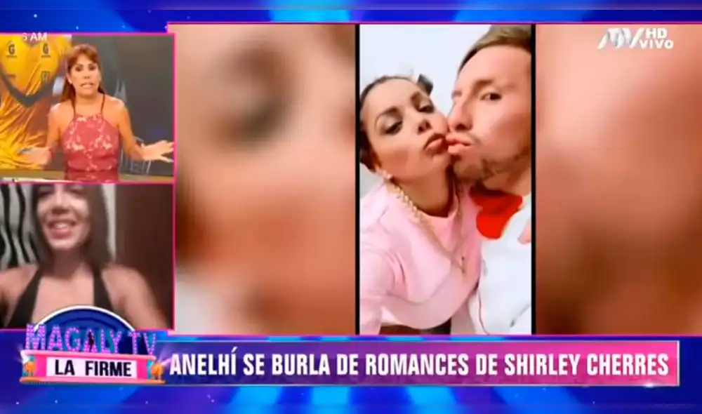 Anelhí Arias se burla de Shirley Cherres por relacíón fallida con joven futbolista de Cantolao. Foto: Captura Anelhí Arias se burla de Shirley Cherres por relacíón fallida con joven futbolista de Cantolao. Foto: Captura