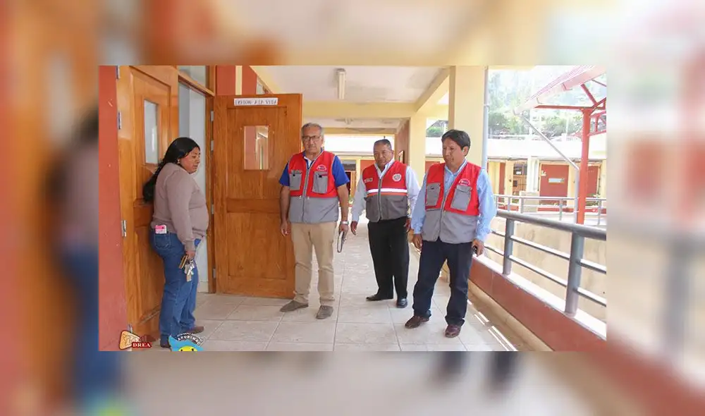 Autoridades hicieron una inspección a los colegios de Apurímac para evaluar las condiciones