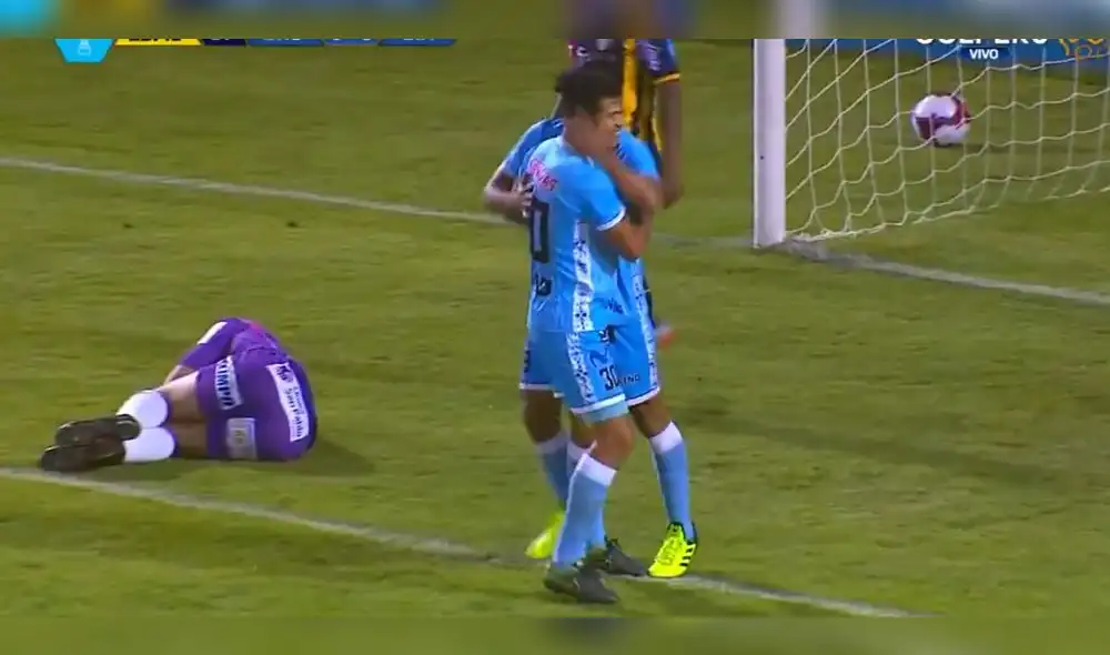 ¡Increíble! Luis Llontop anotó de cabeza en su propia portería en la victoria del Binacional [VIDEO]