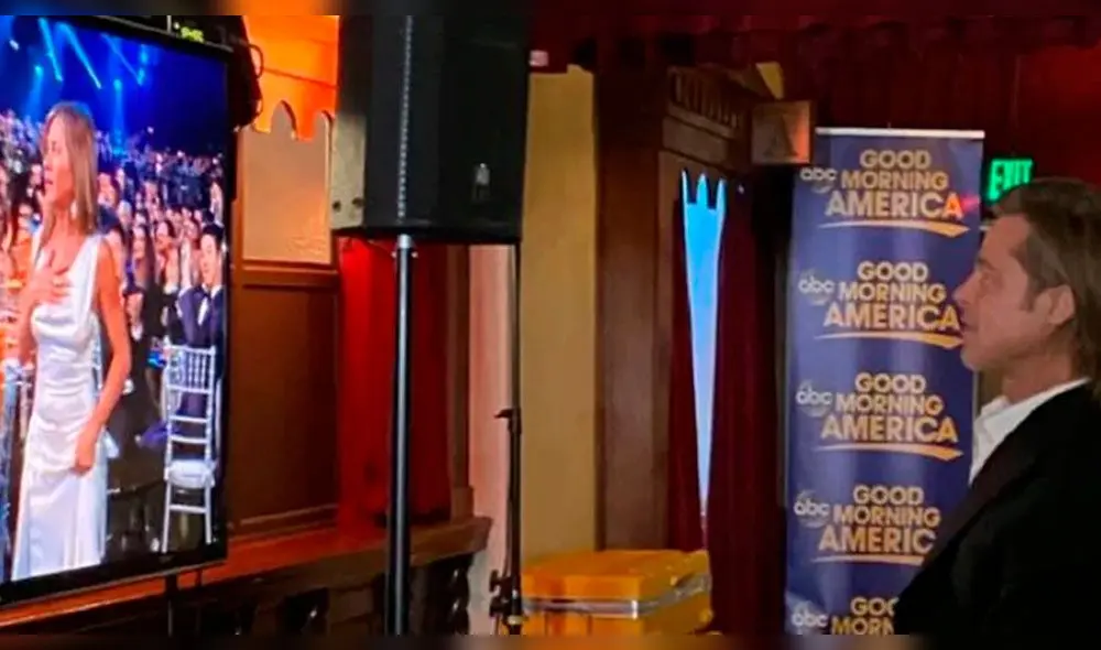 Brad Pitt y Jennifer Aniston SAG AWARDS