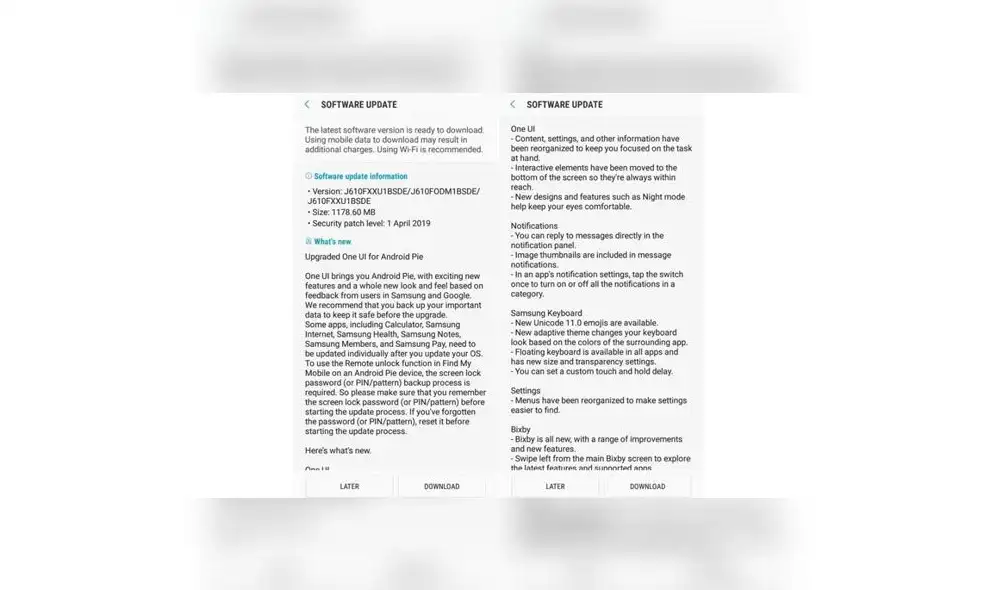 Samsung Galaxy: estos móviles de la marca ya tienen Android 9 Pie [FOTOS]