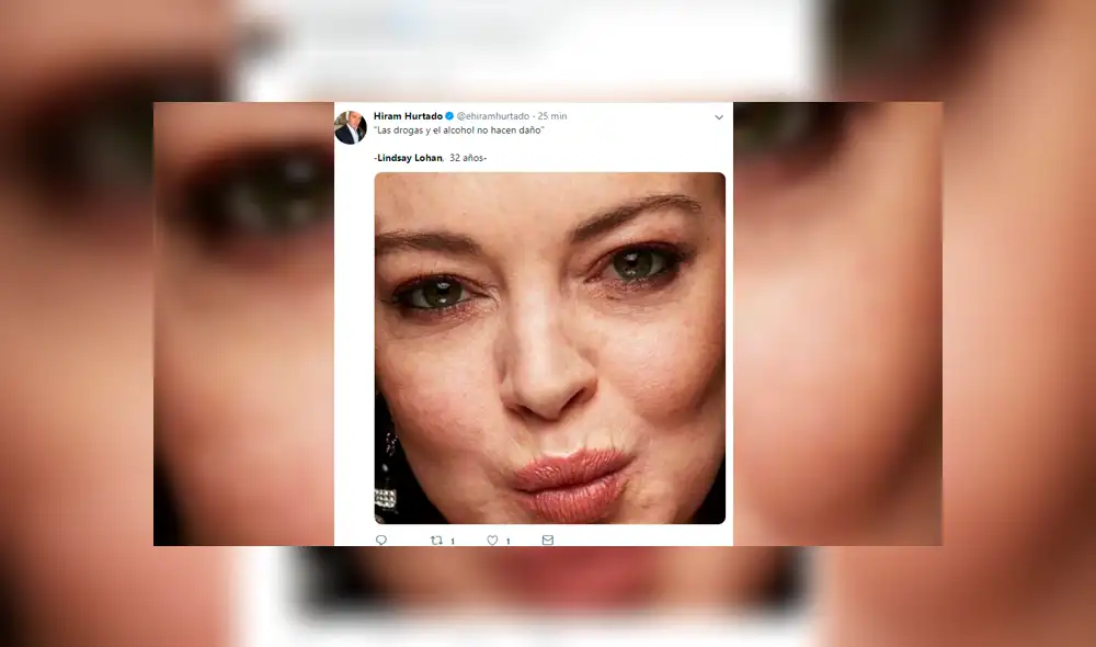 Lindsay Lohan en Twitter: se burlan por su aspecto físico porque parece de una mujer de 60 años [FOTOS]