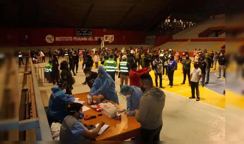 Intervenidos durante el estado de emergencia en Lambayeque. Intervenidos durante el estado de emergencia en Lambayeque.