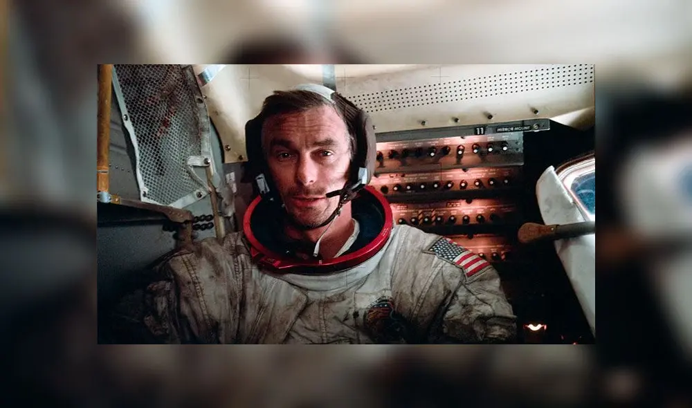 Eugene Cernan integró la misión Apolo 17, la última que llevó humanos a la Luna. Foto: NASA. Eugene Cernan integró la misión Apolo 17, la última que llevó humanos a la Luna. Foto: NASA.