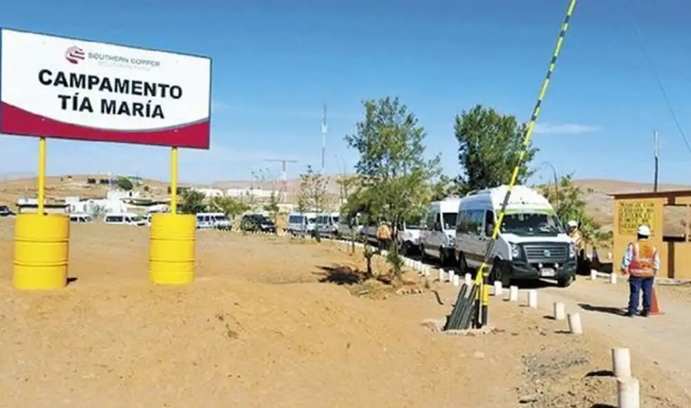 Gobierno autorizó la ejecución de dos componentes para dar inicio al proyecto Tía María.