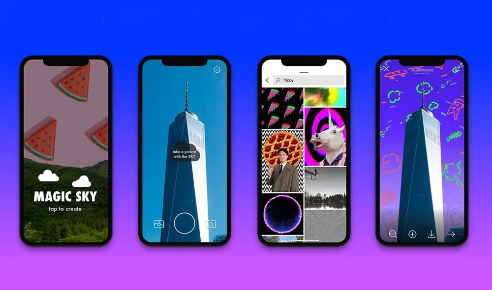 La aplicación está disponible para dispositivos iOS. Foto: Magic Sky Camera