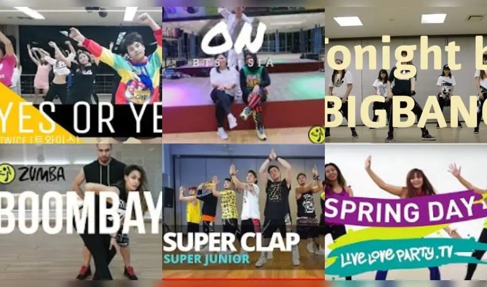 Zumba, Kpop, Quédate en casa