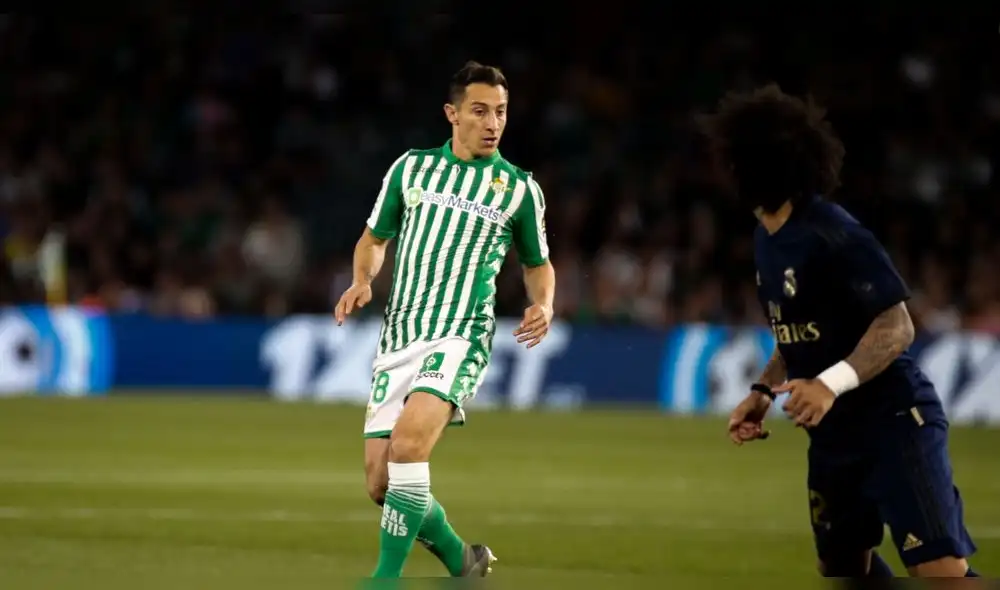Andrés Guardado, jugador de Real Betis. (Foto: Real Betis)
