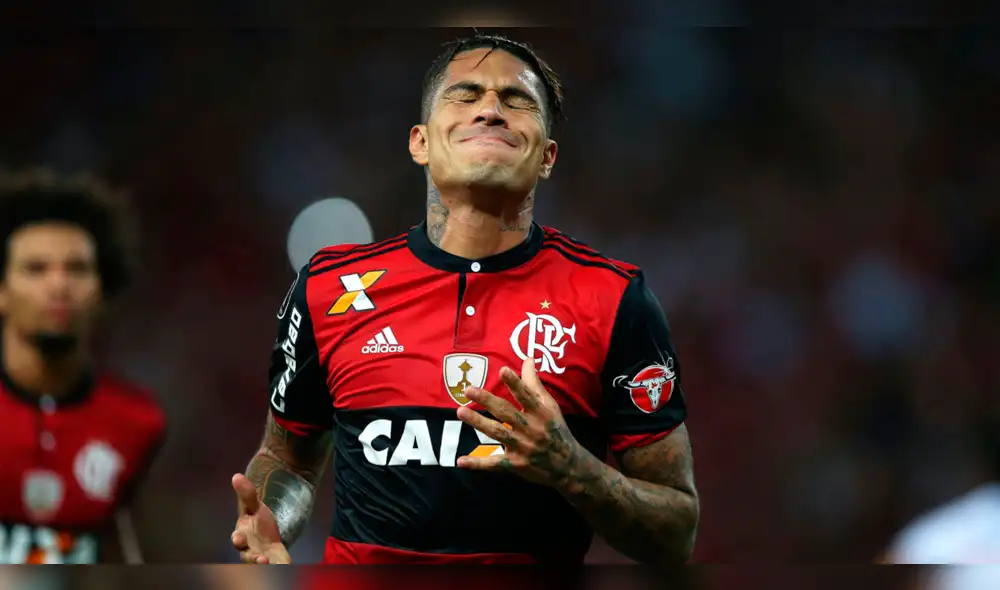 Paolo Guerrero fue inscrito por Flamengo en Copa Libertadores