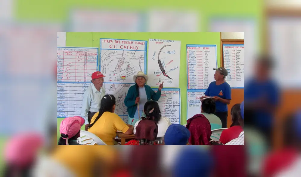 Alfabeto de la lengua originaria kawki es reconocido como oficial