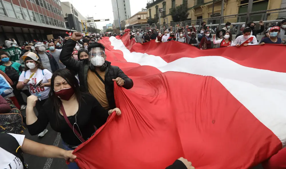 Desde el lunes 9 de noviembre se vienen realizando manifestaciones en todo el territorio peruano. Foto: La República. Desde el lunes 9 de noviembre se vienen realizando manifestaciones en todo el territorio peruano. Foto: La República.