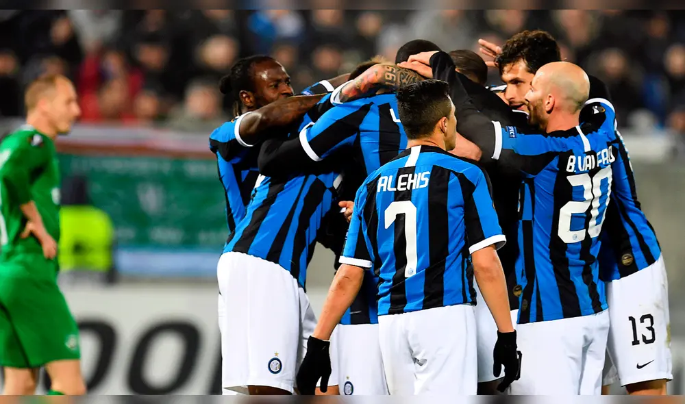 Inter vs Ludogorets: Neroazzurri ganaron 2-0 por la Europa League. Foto: EFE Inter vs Ludogorets: Neroazzurri ganaron 2-0 por la Europa League. Foto: EFE