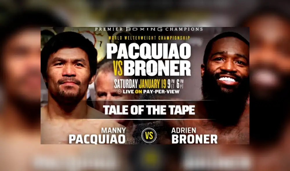 Manny Pacquiao venció a Adrien Broner con una gran muestra de boxeo técnico [VIDEO]