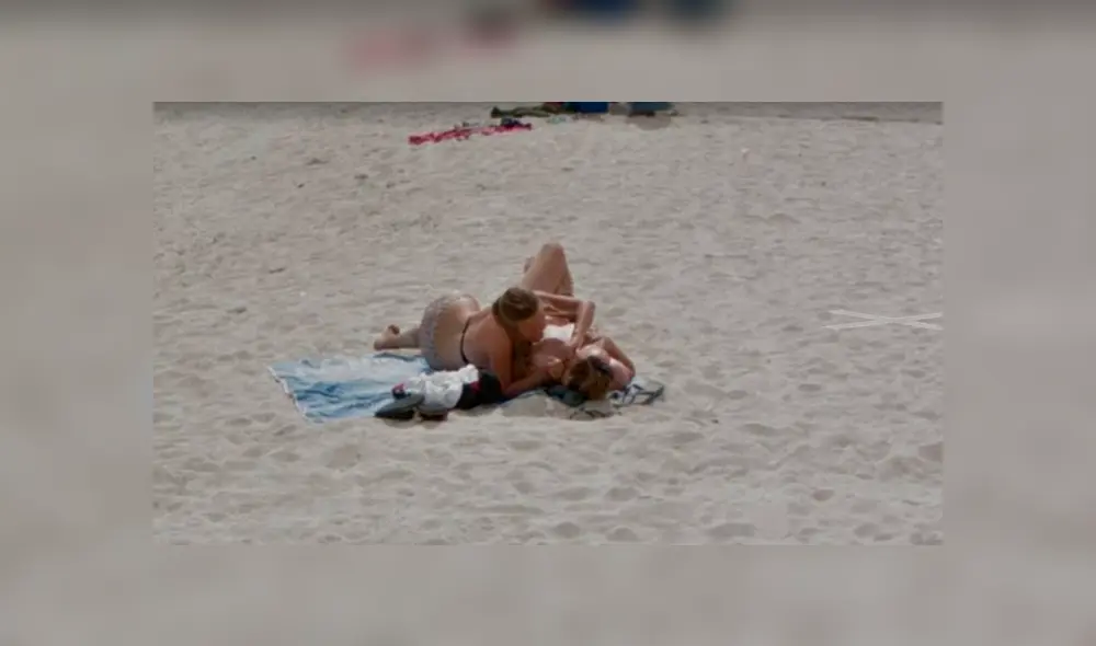 Google Maps: cámaras captan íntimo momento de pareja de novios en paradisíacas playas [FOTOS]