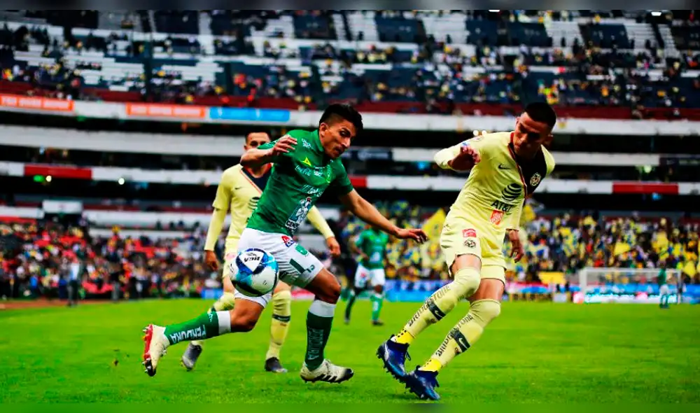 América vs León: Ángel Mena remató dentro del área y aumentó la ventaja de la 'Fiera'