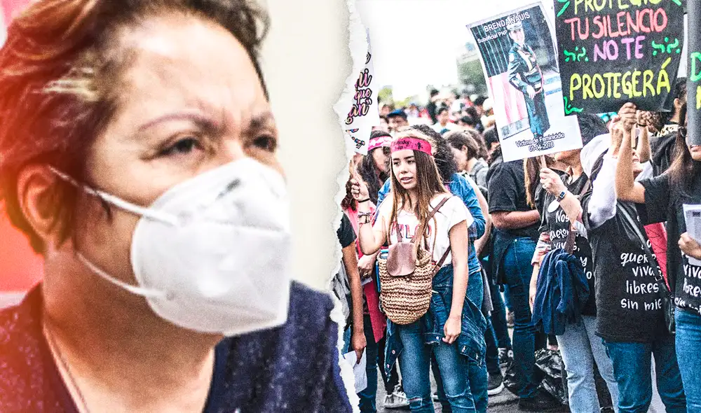 Rosario Sasieta es interpelada por organizaciones. Créditos: composición / La República Rosario Sasieta es interpelada por organizaciones. Créditos: composición / La República