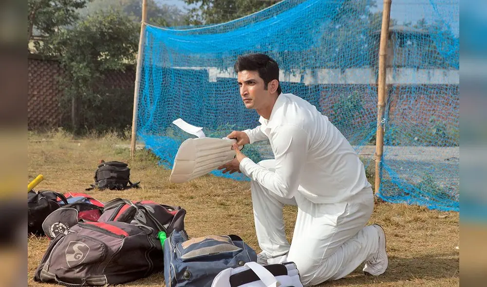 Sushant Singh Rajput en "M.S. Dhoni: The Untold Story" (2016). (Foto: iMDb)