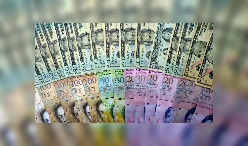 Precio del dólar en Venezuela. Foto: AFP Precio del dólar en Venezuela. Foto: AFP